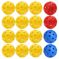 KOOMADE 40-Hole Outdoor Pickleballs 8/16Pcs Official USAPA Standard 74mm 26g Durable Tournament Training Balls All Weather Play