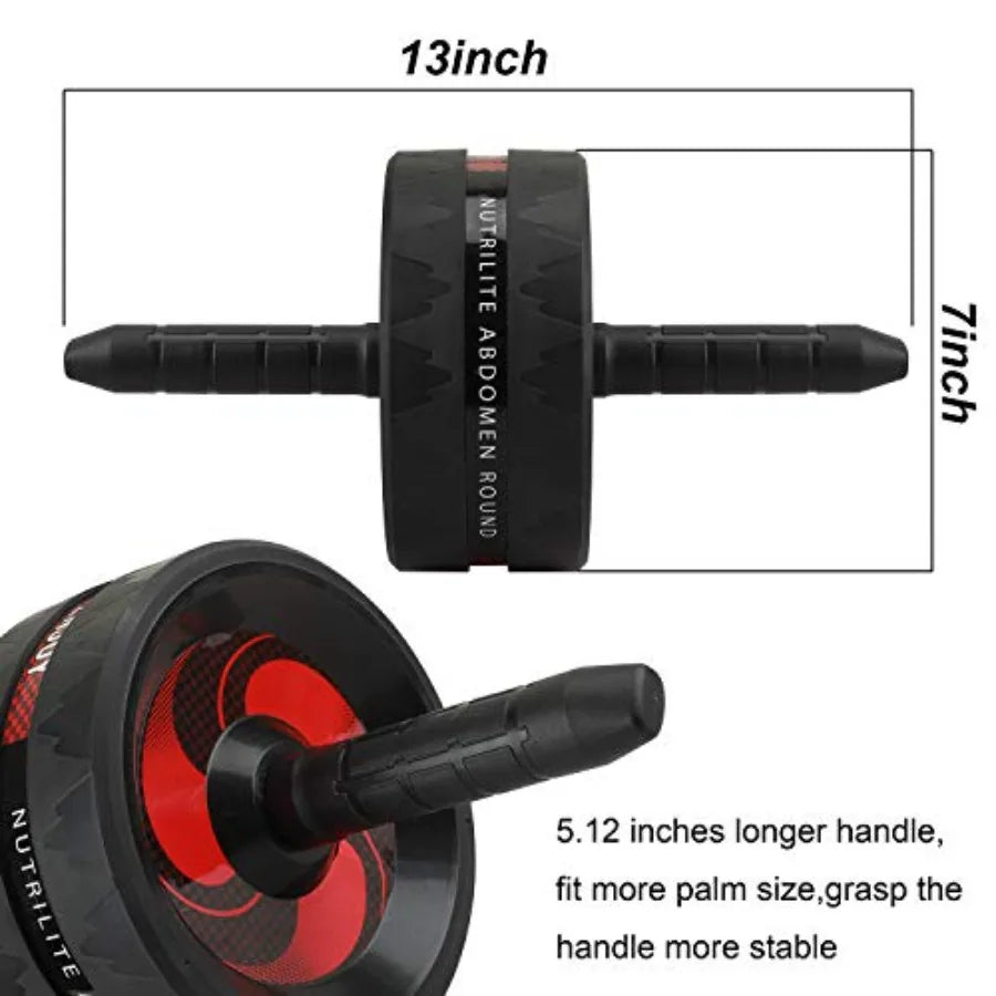 Abdominal Roller AB Roller Wheel Muscle Trainer for Arms Back Belly Central Body Shape Training Fitness Exercise Gym Accessory