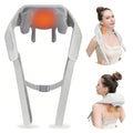 Cordless Electric Neck Massager 6D Kneading Shiatsu Back Massager Soothing Heat Pain Relief Deep Tissue for Shoulder Leg Body