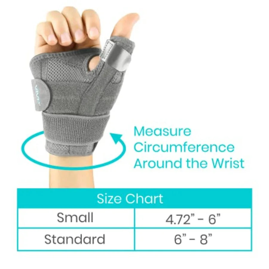 Thumb and Wrist Brace for Right or Left Hand - Spica Splint Brace for Carpal Tunnel, Tendonitis, and Arthritis in Hands or Fing