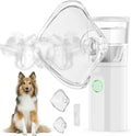 Pet Asthma Inhaler Nebulizer for Respiratory Relief Problems&Low Noise&Dual Modes Veterinary Animals Device Promotes Pet Health