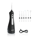 SEJOY Water Flosser Irrigator Dental Teeth Whitening strips Portable 230ML Tank 5 Modes 8 Jet Tips Washing Machine for Home