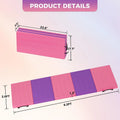 Foldable Yoga Mat Gymnastics Mat 5-Fold Exercise Floor Mat For Home Gym, Yoga, Pilates, Tumbling Training Non-Slip Surface Travel Fitness Exercise Mat