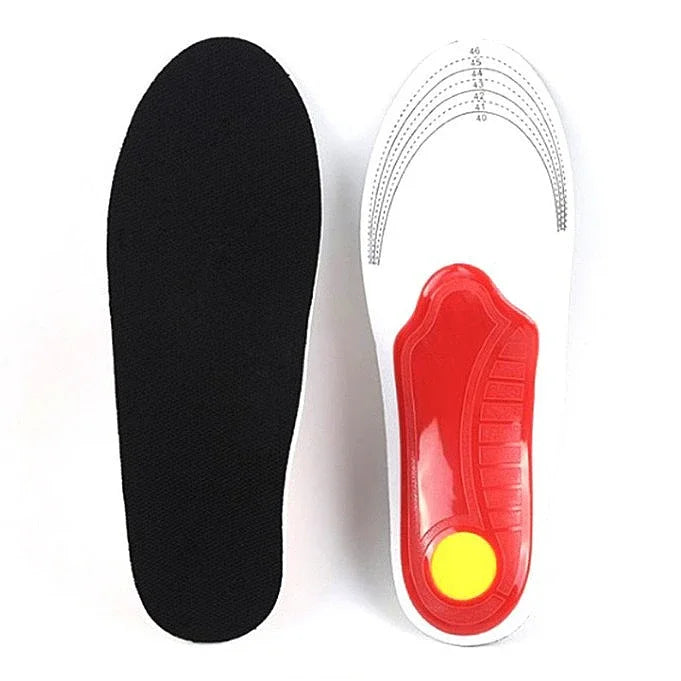 Orthotic Gel Insoles Orthopedic Flat Foot Health Sole Pad for Shoes Insert Arch Support Pad for Plantar Fasciitis Unisex Insole