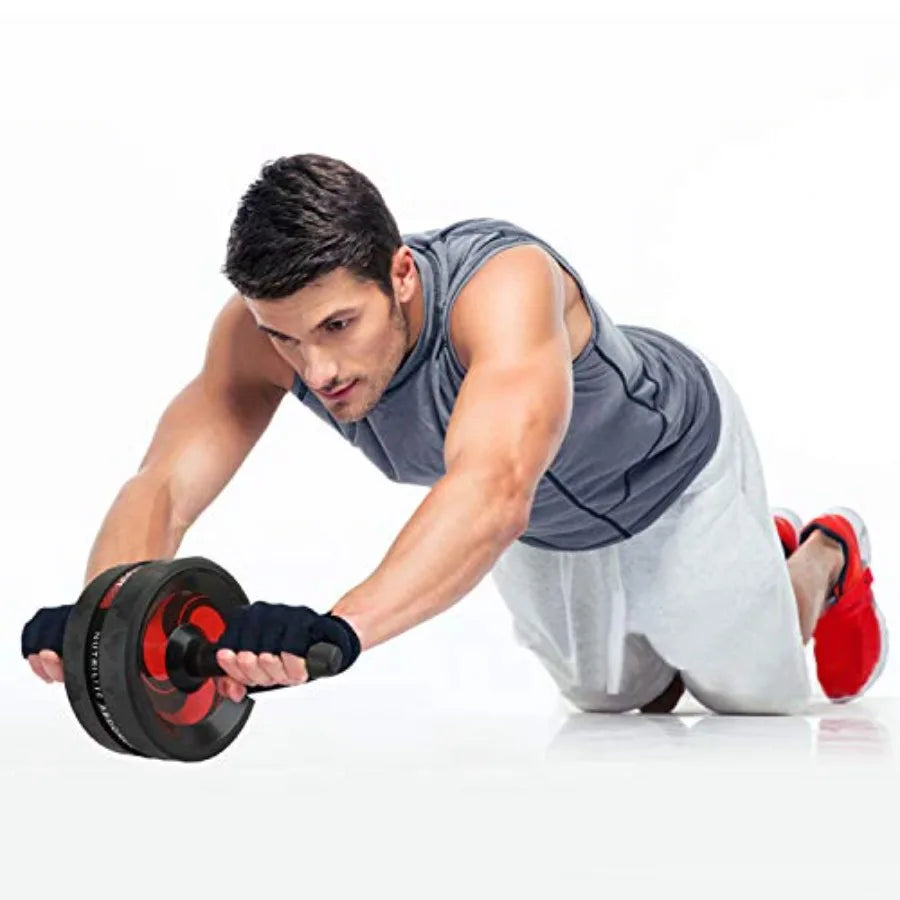 Abdominal Roller AB Roller Wheel Muscle Trainer for Arms Back Belly Central Body Shape Training Fitness Exercise Gym Accessory