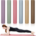 6 Pack Yoga Mats Bulk 68 x 24 Inches Non Slip Exercise Yoga Mat 4 mm Thick Anti Slip Tear Resistant Sports Gym for Fitness Stretching Home Workout and Studio