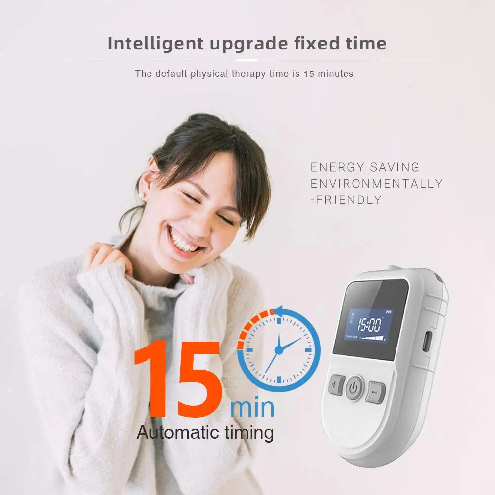 CES Microcurrent Sleep Aid Device Insomnia Treatment Machine Low Frequency Pulse Therapy for Anxiety Relief Relaxation Sleep Fast Stimulator Smart Electronic Sleep Instrument