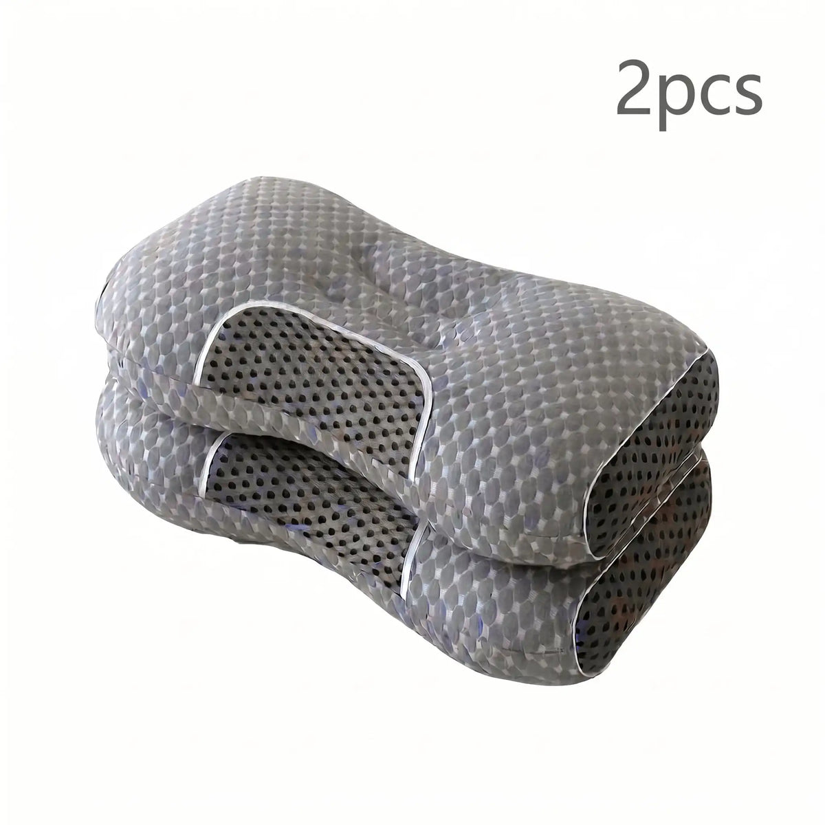 1/2 Massage Neck Pillow, Ergonomically Designed, High-Quality Pillow Core, Provides Excellent Sleep Quality, Neck And Shoulder Massager, Modern Design, Breathable And Comfortable