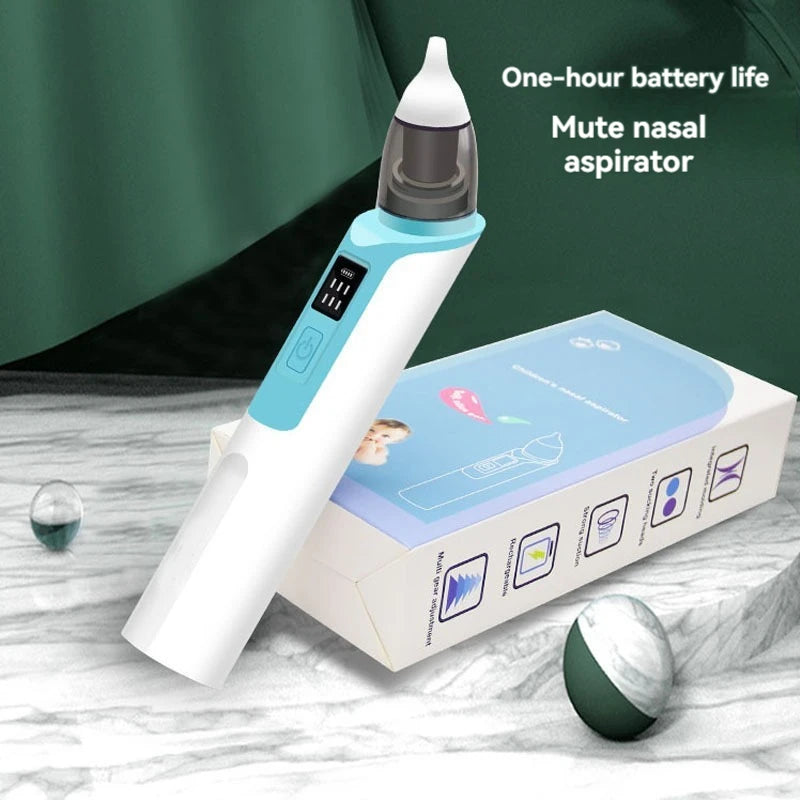 2025 New Pattern Baby Electric Nasal Aspirator for Newborn Charging Version Suction Tool to Prevent Nasal Congestion