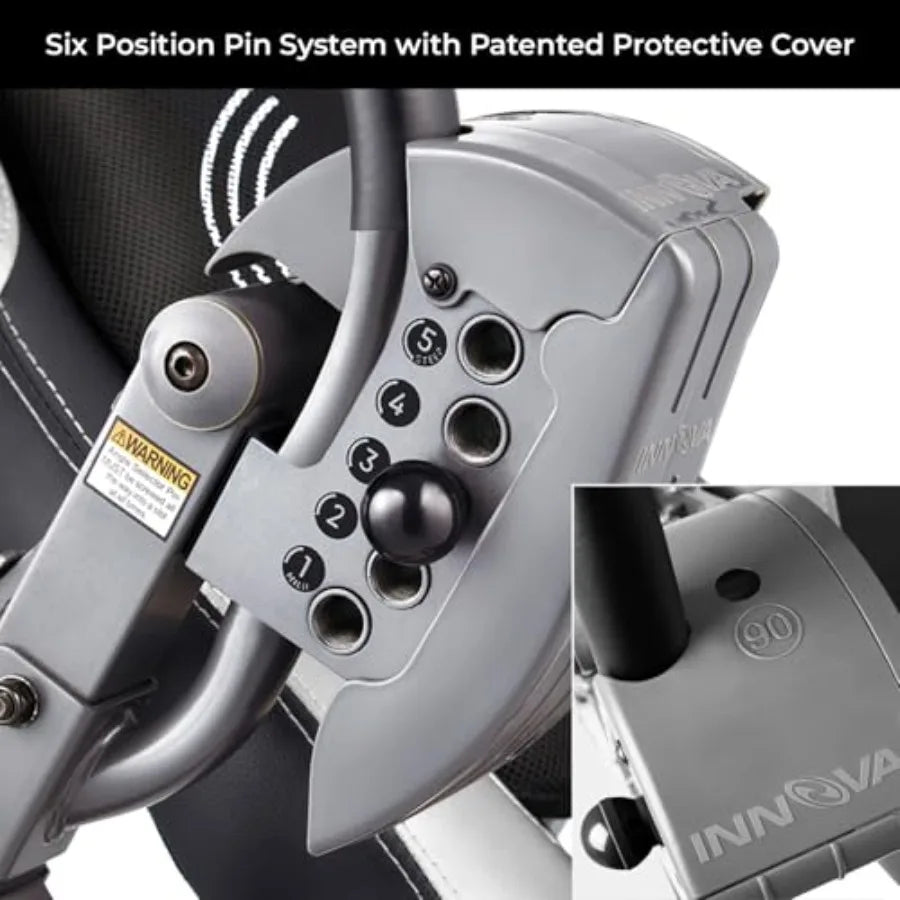 Innova Advanced Heat and Massage Inversion Table for Back Relief with Adjustable Settings and Comfortable Cushioning