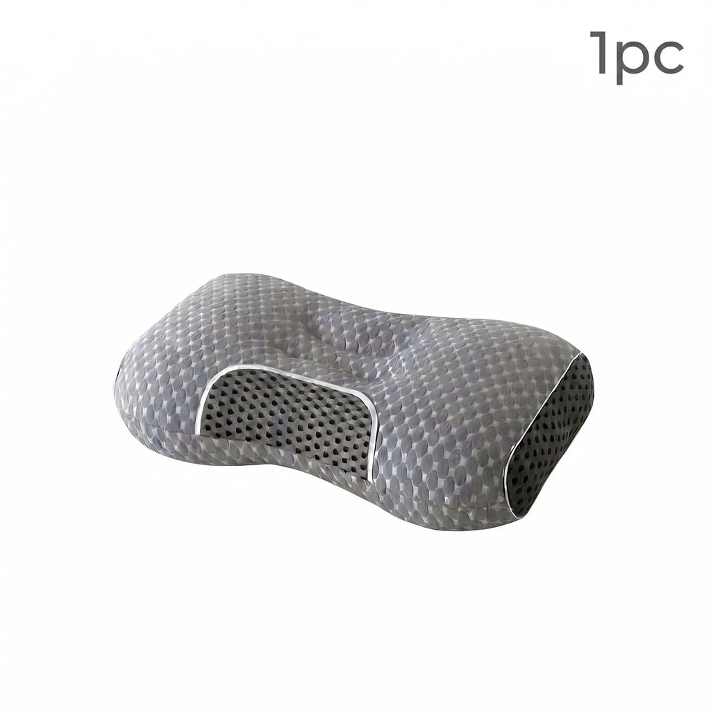 1/2 Massage Neck Pillow, Ergonomically Designed, High-Quality Pillow Core, Provides Excellent Sleep Quality, Neck And Shoulder Massager, Modern Design, Breathable And Comfortable